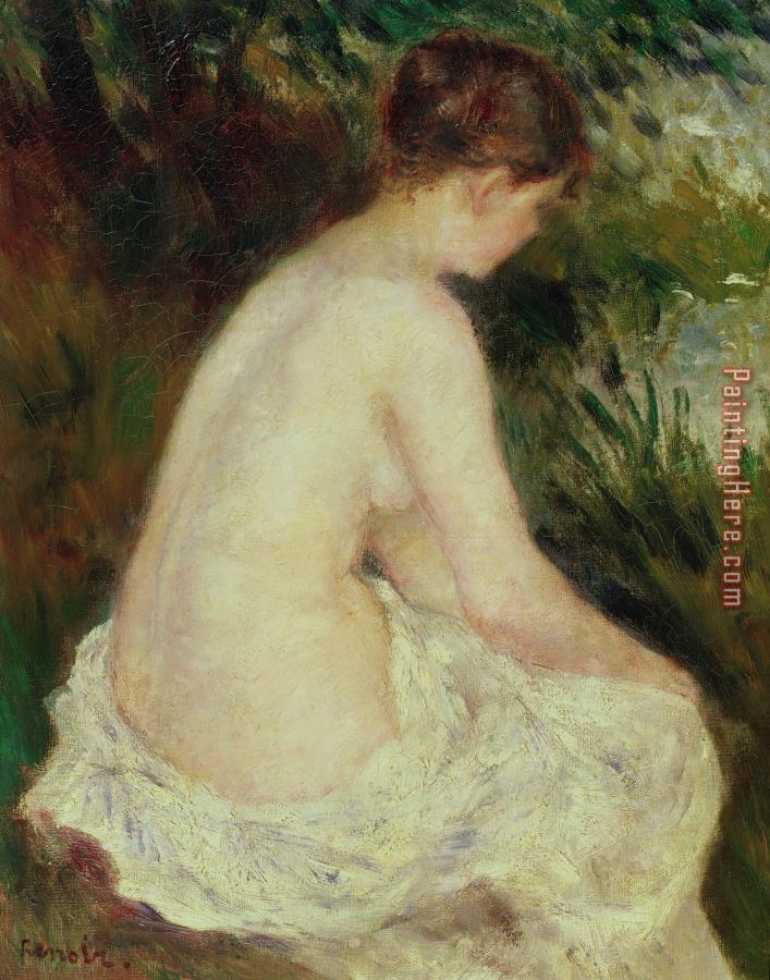Pierre Auguste Renoir Bather